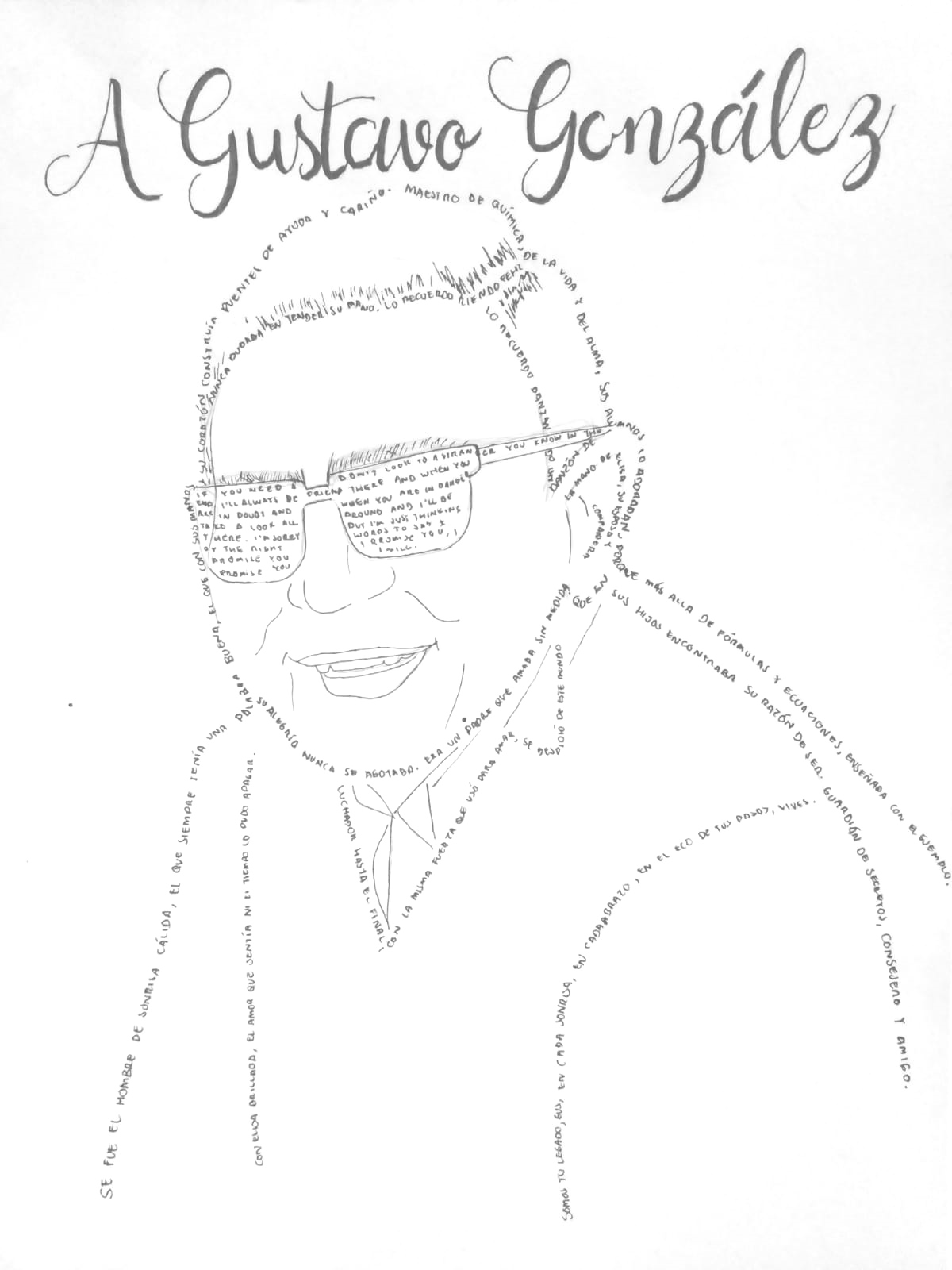 Ofrenda literario-artística para el profe Gus II